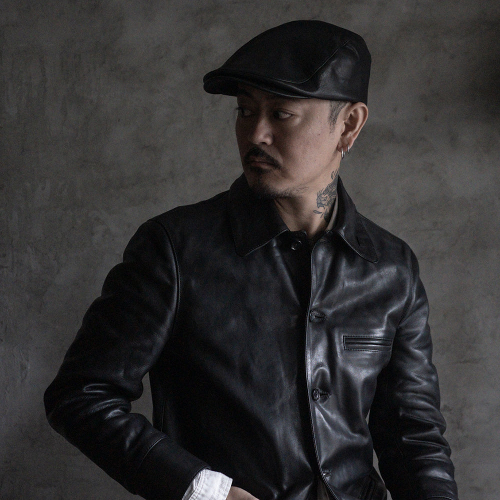 BRUNEL & Co. HATMAKERS | Leather Casquette / レザーキャスケット
